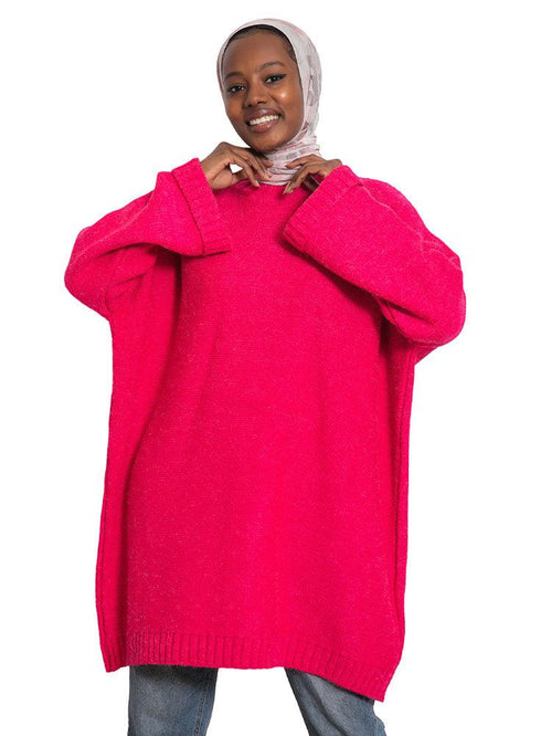 Flowery Over Size Pullover One Size - Khotwh